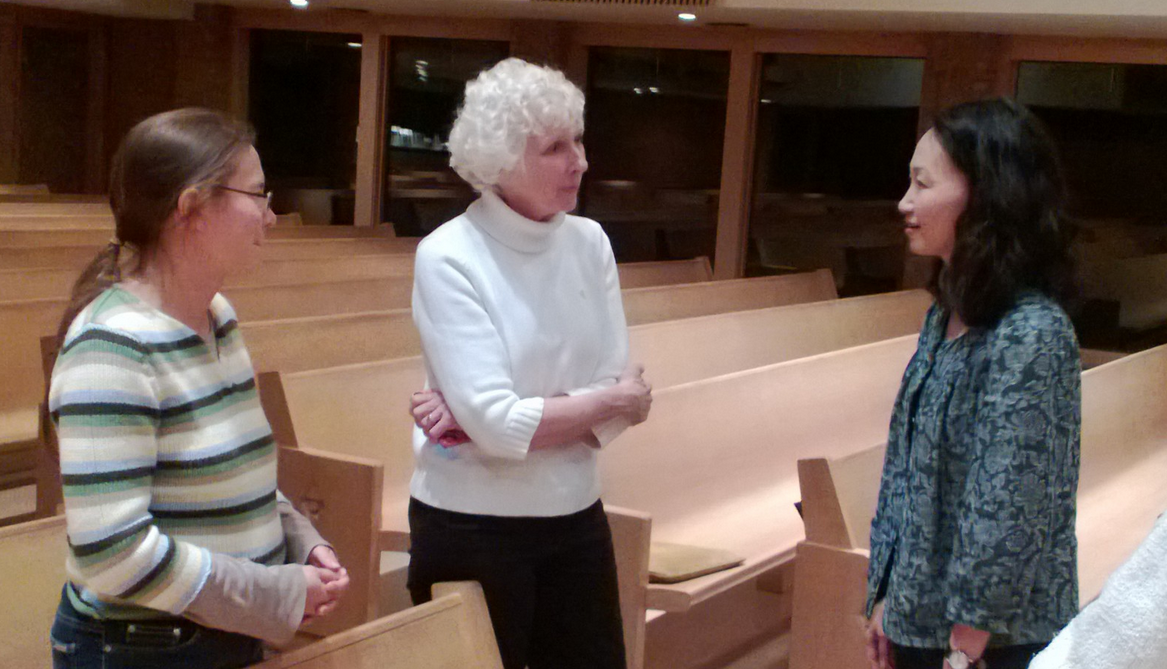 Rhonda Edgington, Jane Bosco and Yun Kyong Kim