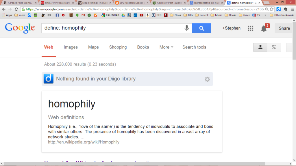 homophily