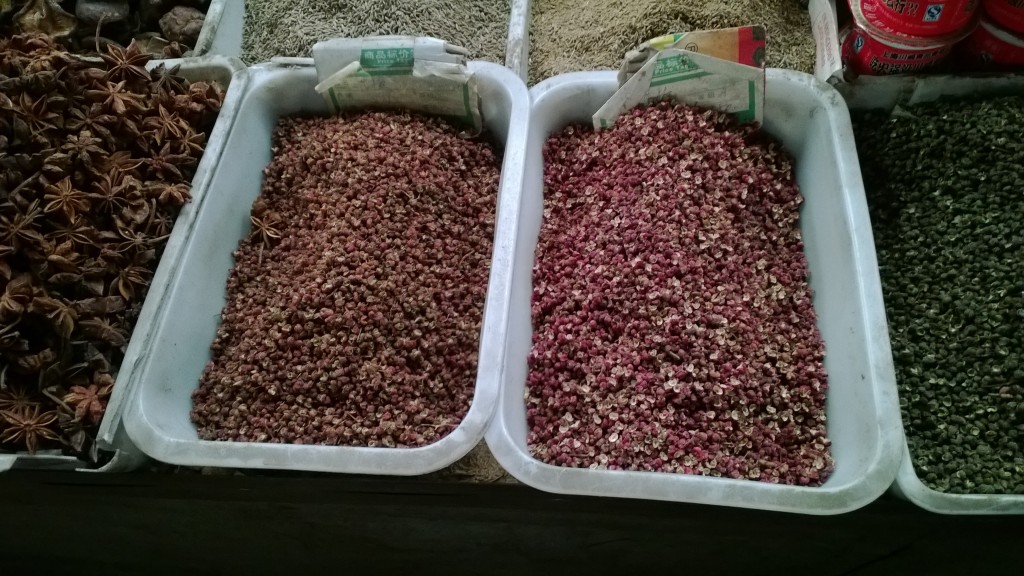 Sichuan peppers.