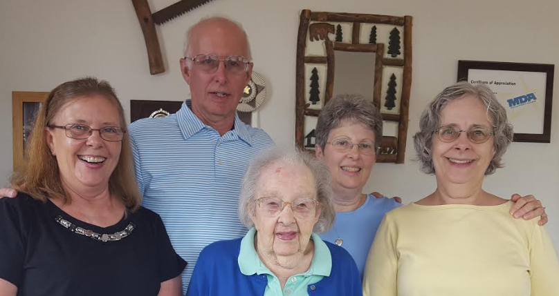 Mary, Dave, Dorothy, Nancy, Eileen